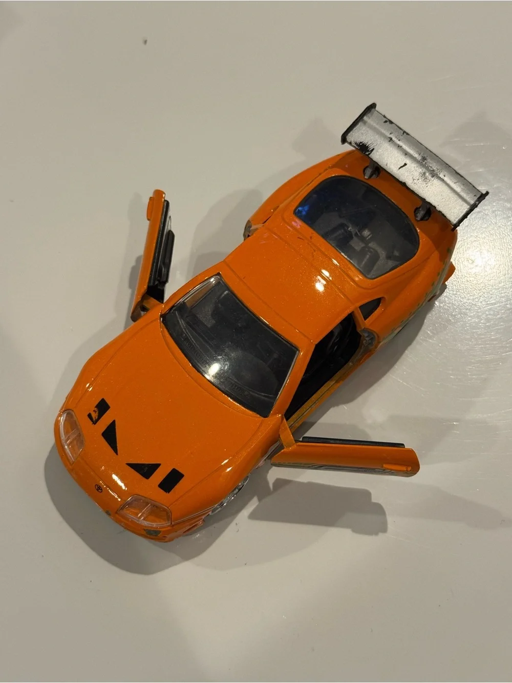 Jada Toys Die-cast Fast And Furious Brian's Toyota Supra 1:32 Orange